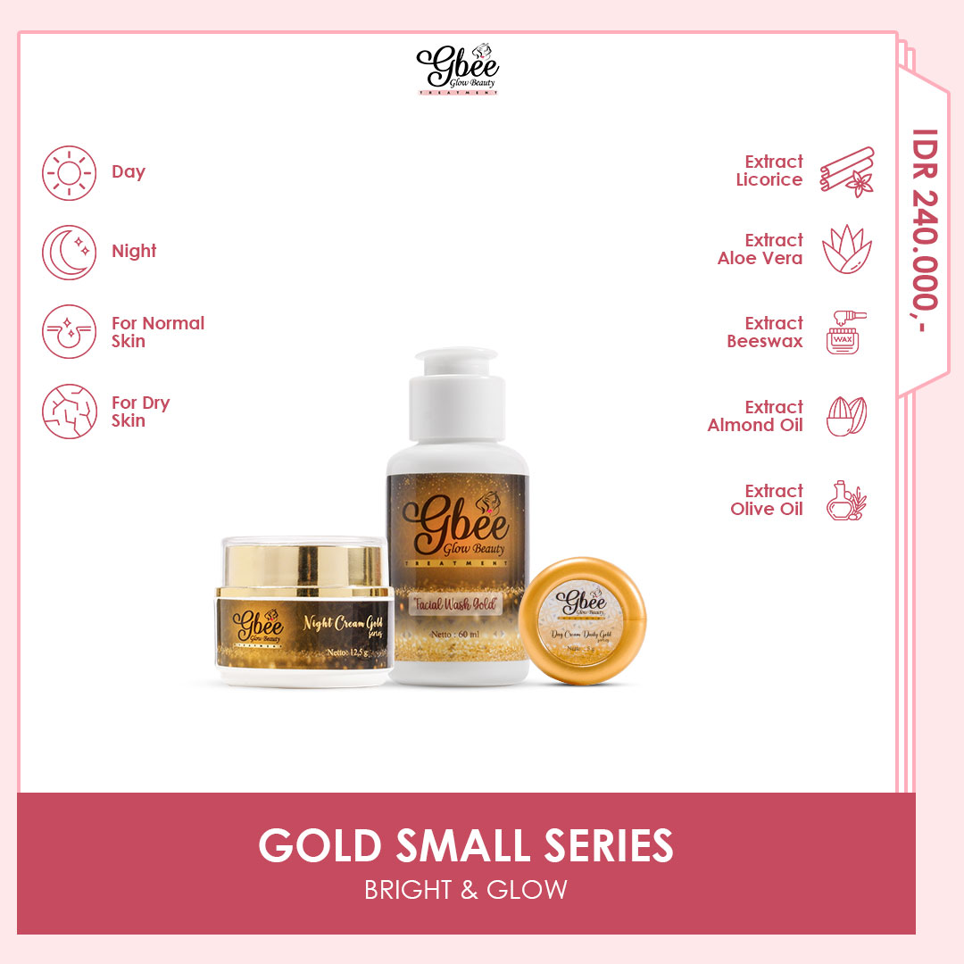 Paket Gold Kinclong Small Gbee Glow