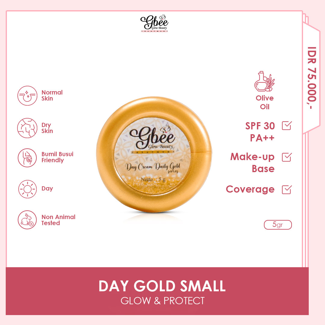 Gbee Glow Beauty Day Cream Gold Smal