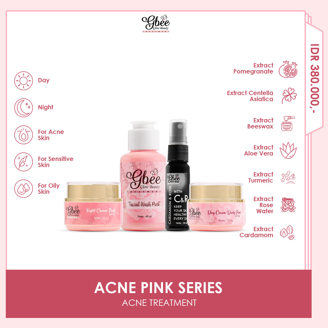 Gbee Glow Beauty Paket Anti Acne