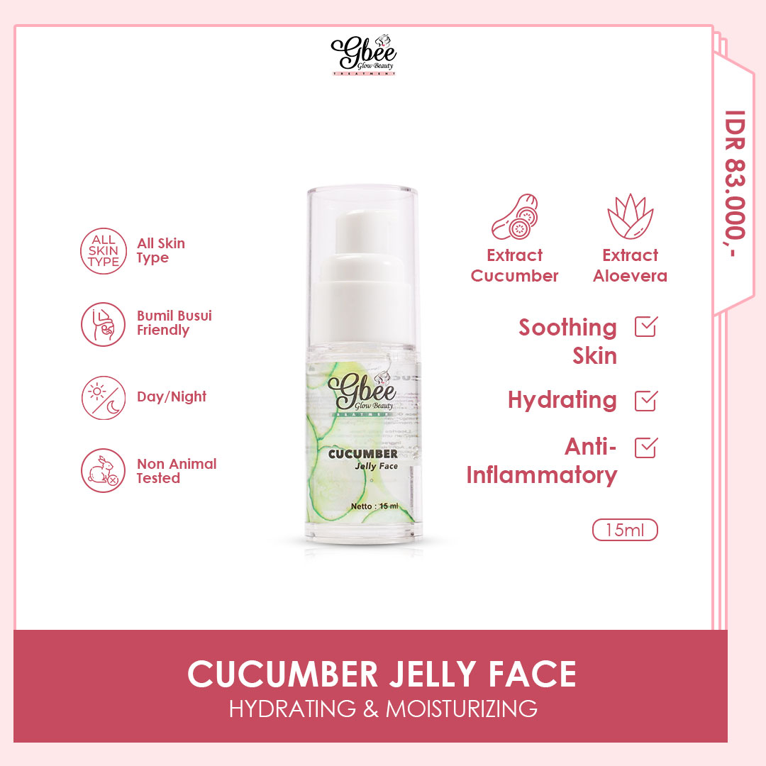 Gbee Glow Beauty Cucumber Jelly Face