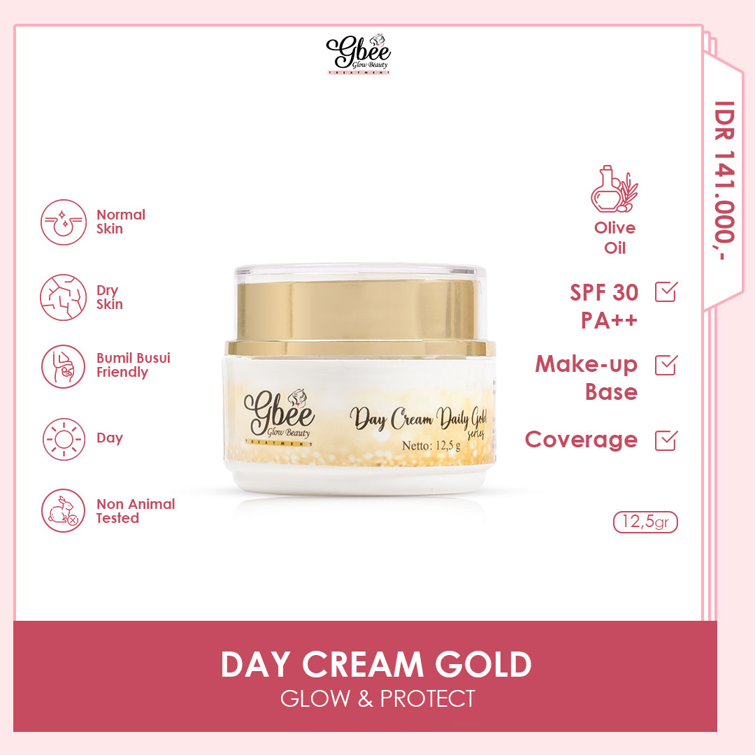 Gbee Glow Beauty Day Cream Gold Series